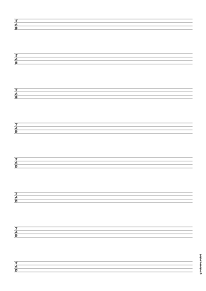 Tablature ukulélé et basse